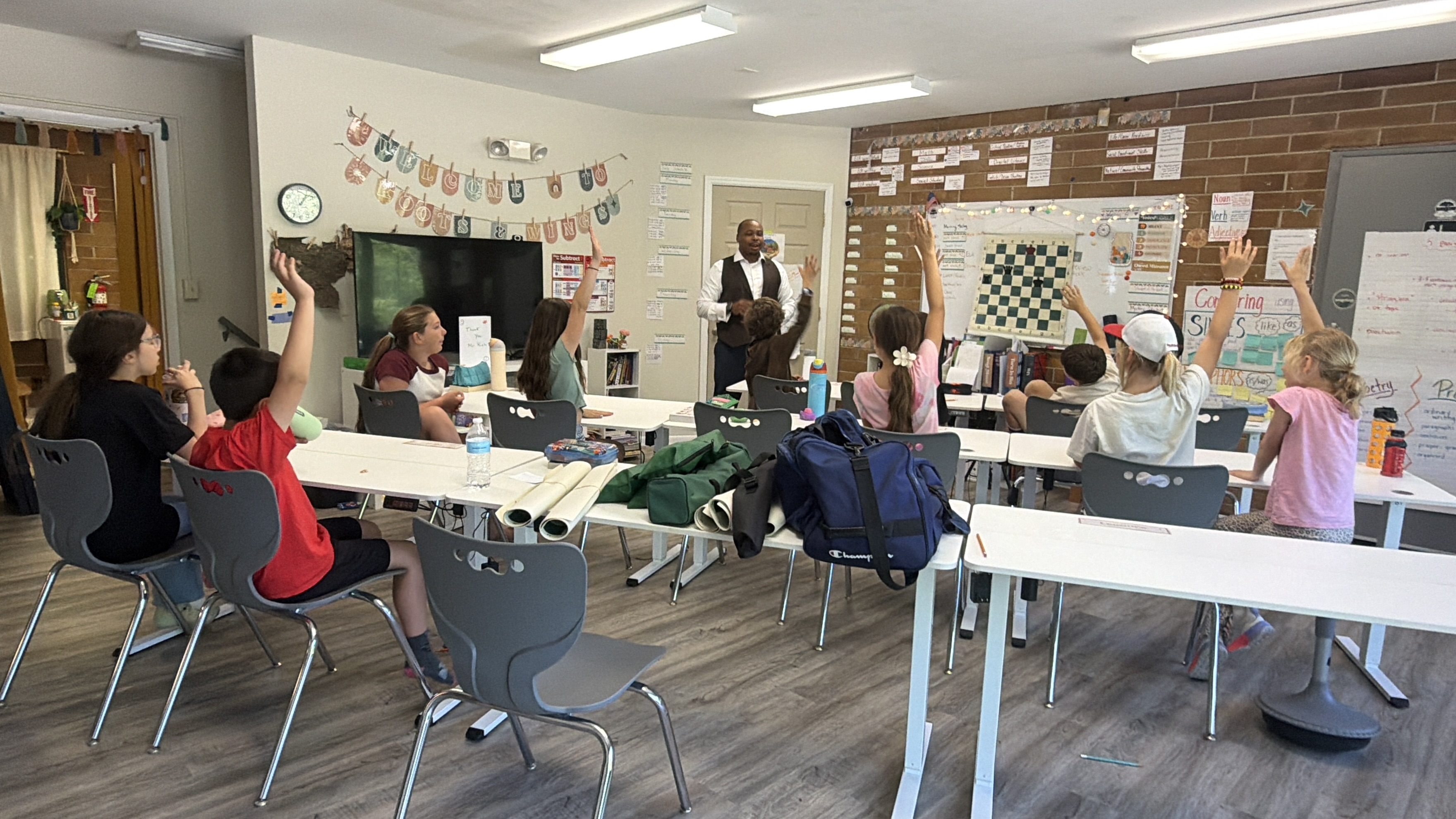 Teaching a big group